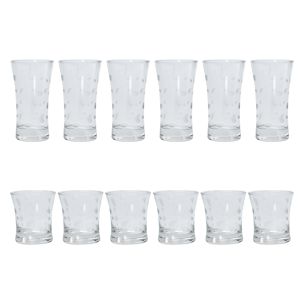 Pasabahce Longdrink & Tumbler Set, 12 Pieces