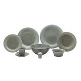 Noritake Daily Use Dinner Set, 40 Pieces -Light Green -Porcelain