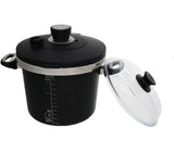 AMT Pressure Cooker with Pyrex Lid -5.5 Lit. -Cast Aluminium