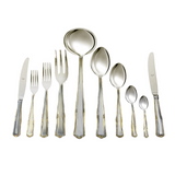 Mepra Cutlery Set -87 Pieces -Silver & Gold -Stainless Steel 18/10