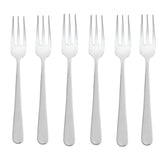 Mepra Dessert Fork, 6 Pieces -Stainless Steel 18/10