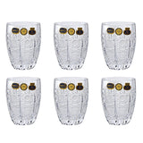 Bohemia Crystal Tumbler Set, 6 Pieces -230 ml
