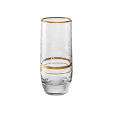 Pasabahce Longdrink & Tumbler Set, 12 Pieces -Gold