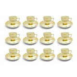 Falkenporzellan Coffee Set, 24 Pieces -Gold -Porcelain