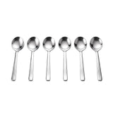 Mepra Spoon Set, 6 Pieces -Stainless Steel