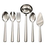 EME Fashion Serving Set, 6 Pieces -Stainless Steel 18/10 -Silver