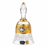 Bohemia Crystal Bell -Gold -13 cm