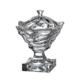 Bohemia Crystal Bonbonniere with Cover and Base -25 cm