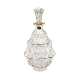 Bohemia Crystal Drink Set, 7 Pieces -Gold
