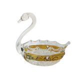 Bohemia Crystal Goose -Gold -14 cm