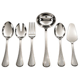 EME Eden Serving Set, 6 Pieces -Silver