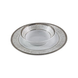 Falkenporzellan Dinner Set, 112 Pieces - Silver - Porcelain