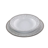 Falkenporzellan Dinner Set, 112 Pieces - Silver - Porcelain