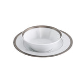 Falkenporzellan Dinner Set, 112 Pieces -Silver -Porcelain