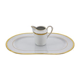 Falkenporzellan Dinner Set, 112 Pieces -Gold -Porcelain