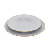 Falkenporzellan Dinner Set, 112 Pieces -Gold -Porcelain