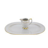 Falkenporzellan Dinner Set, 112 Pieces -Gold -Porcelain