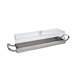 Rectangular Tray with Acrylic Cover -35x9 cm