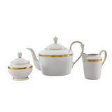 Falkenporzellan Dinner Set, 112 Pieces -Gold -Porcelain