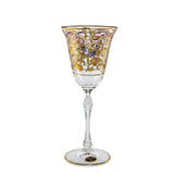 Bohemia Crystal Goblet Set, 6 Pieces
