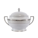 Falkenporzellan Dinner Set, 112 Pieces - Silver - Porcelain