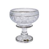 Bohemia Crystal Bowl Set, 7 Pieces -Silver