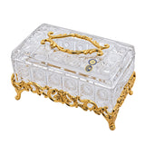 Bohemia Crystal Tissue Box -21x12 cm
