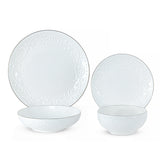 Daily Use Dinner Set, 24 Pieces -Porcelain