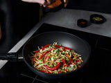 AMT Wok with Black Handle -Cast Aluminium -26 cm