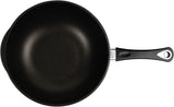 AMT Wok with Black Handle -Cast Aluminium -26 cm