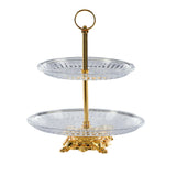 2 Tier Stand -Gold