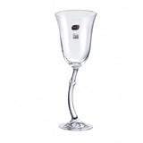 Bohemia Crystal Goblet Set, 6 Pieces -250 ml