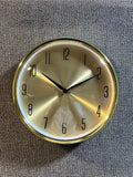 Wall Clock -35x35 cm -Gold