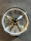 Wall Clock -35x35 cm -Silver