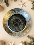 Wall Clock -50.9x50.9 cm -Silver & Black