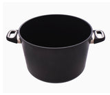 AMT Pot with Pyrex Lid 22 cm Cast Aluminium Height 21 cm