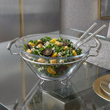Salad Bowl with Servings -Stainless Steel 18/10