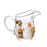 Bohemia Crystal Tea Set, 17 Pieces -Gold
