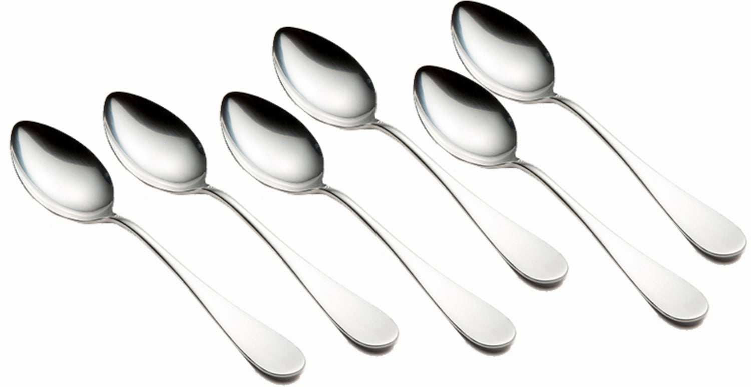 Mepra Tea Spoon Set, 6 Pieces -Stainless Steel