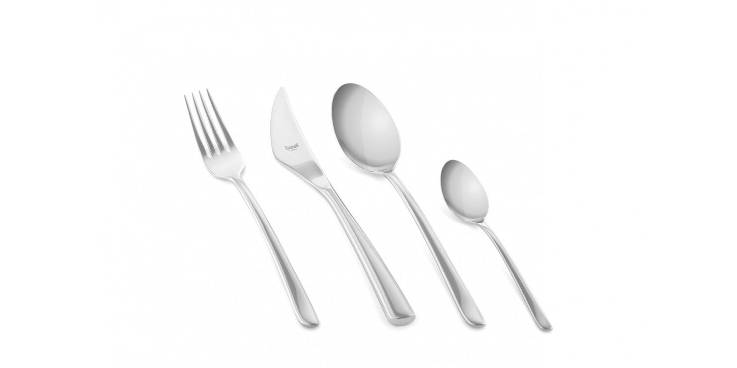 Mepra Cutlery Set, 24 Pieces -Stainless Steel 18/10
