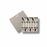 Mepra Spoon Set, 6 Pieces -Stainless Steel