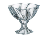 ﻿Bohemia Crystal Plate with Base -25.5 cm