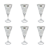 Bohemia Crystal Goblet Set, 6 Pieces