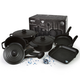 Risoli Black Plus Cookware Set 13 Pieces