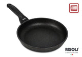 Risoli Black Plus Fry Pan with Handle -24cm