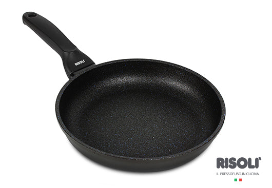 Risoli Black Plus Fry Pan with Handle -28cm