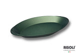 Risoli Oval Fishpan Dr. Green -46x26.5cm