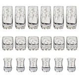 Pasabahce Longdrink, Tumbler & Tea Cups Set, 18 Pieces