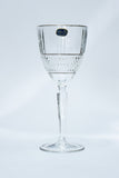 Bohemia Crystal Goblet Set, 6 Pieces -220 ml