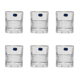 Bohemia Crystal Tumbler Set, 6 Pieces -340 ml